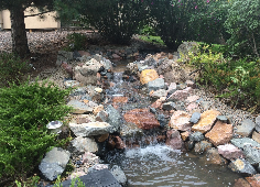 Water feature design in Littleton